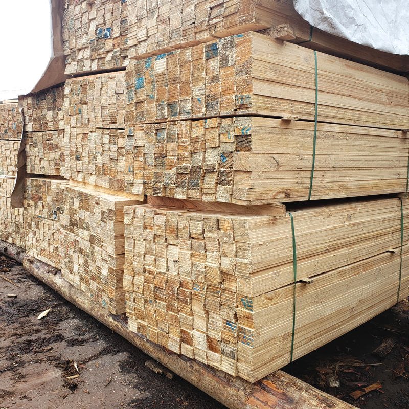 辐射松 新西兰松定做松木木方垫设备枕木物流打木架木条建筑工程道木 邦皓木业厂家