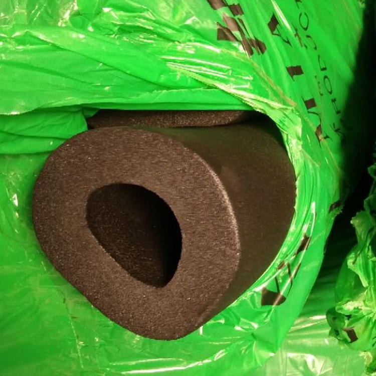 供应河北神州橡塑管壳 橡塑保温管 普拉多牌橡塑海绵管壳品质值得信赖