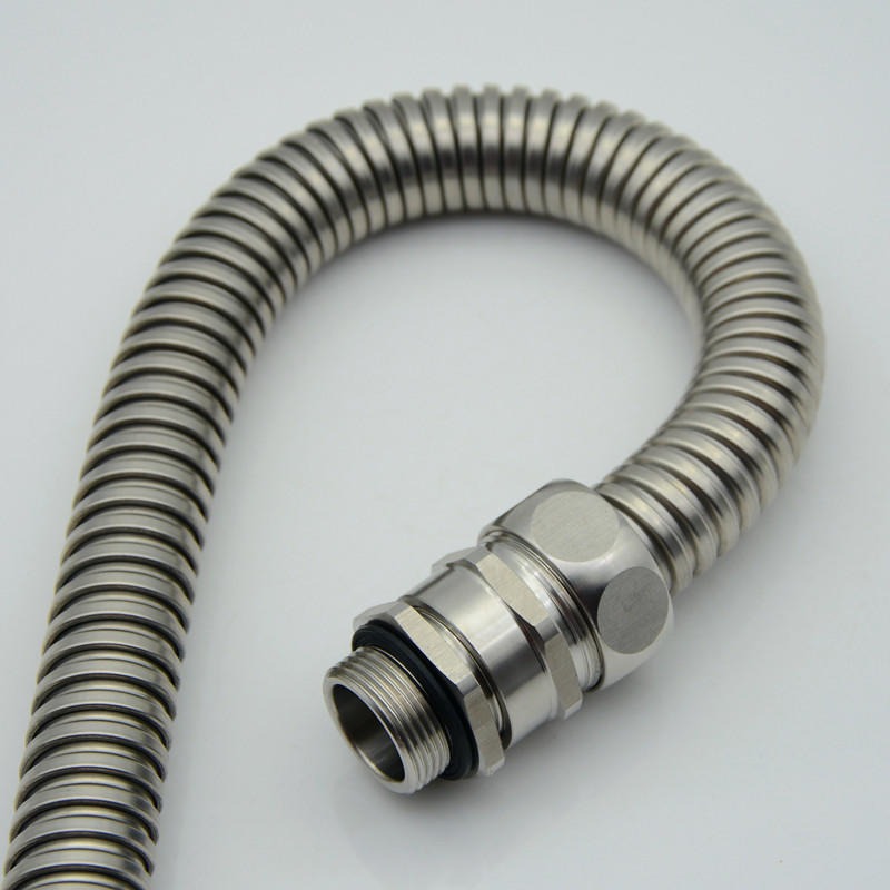 wosdpm品牌金属软管电缆密封接头-Φ20-m25可选不锈钢和铜镀镍材质