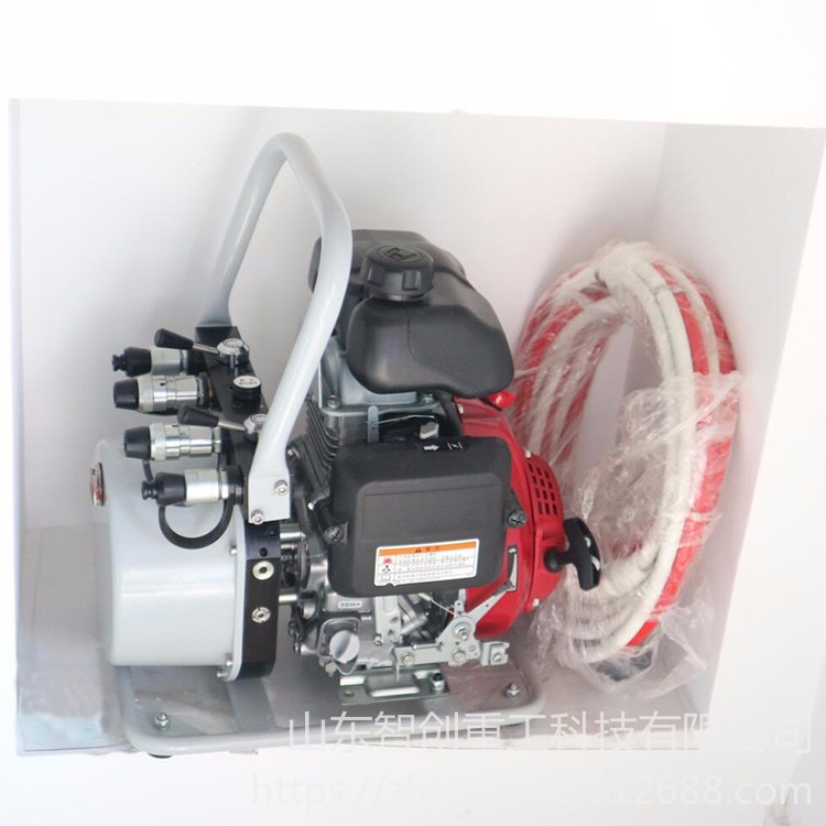 ZC-1 单接口机动泵 汽油液压泵 手抬单接口双输出液压机动泵功能