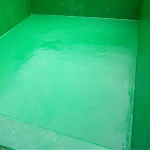 绿色环氧玻璃鳞片防腐面漆  污水池玻璃鳞片防腐面漆   柒涂士