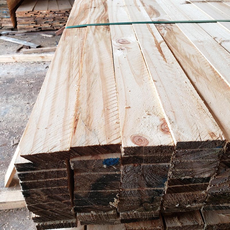 邦皓木材厂家定制加工新西兰松木条物流打木架实木条工程木方口料批发