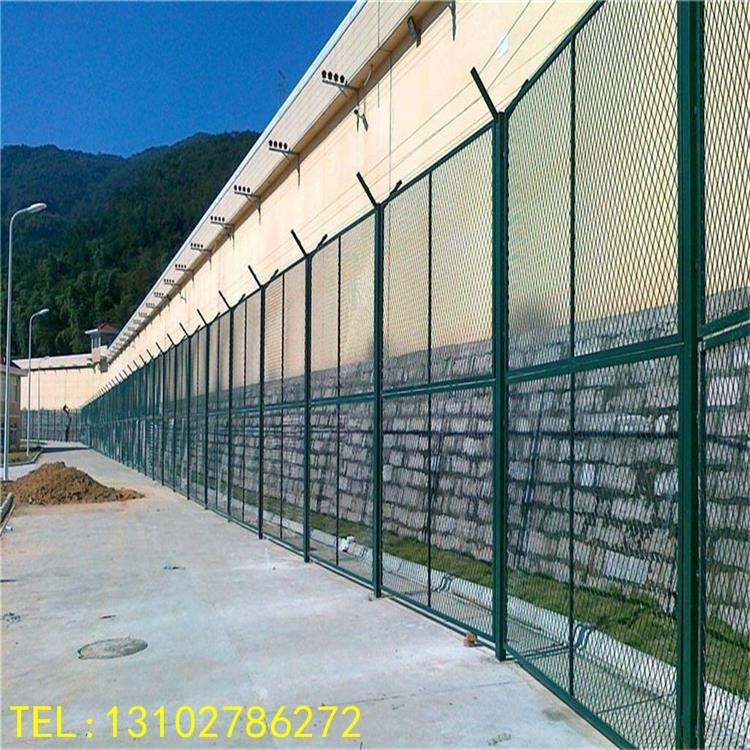 监狱防锈钢网墙、监狱室外钢网墙、监狱钢丝钢网墙