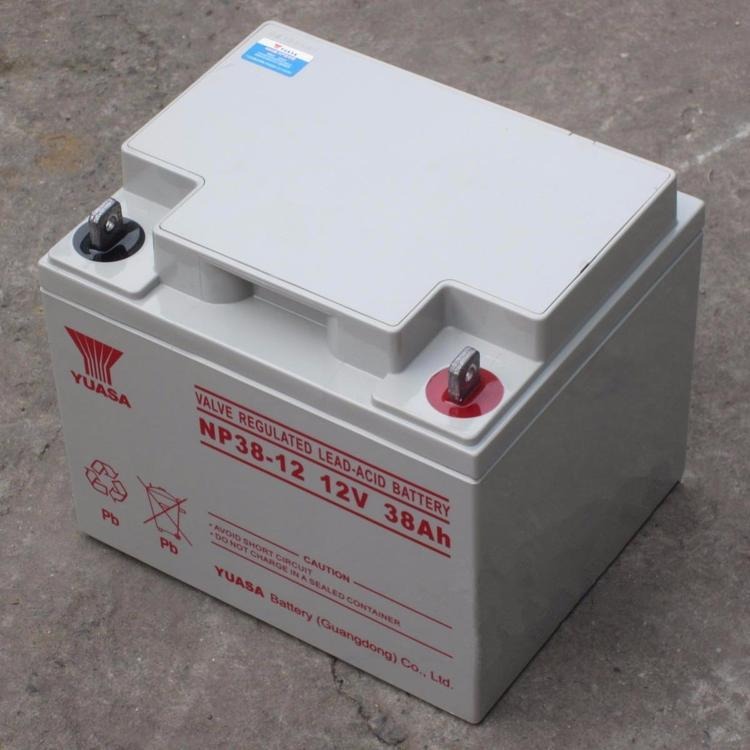 汤浅蓄电池NP38-12 12V38AH铅酸免维护蓄电池 UPS机房电源专用 现货供应
