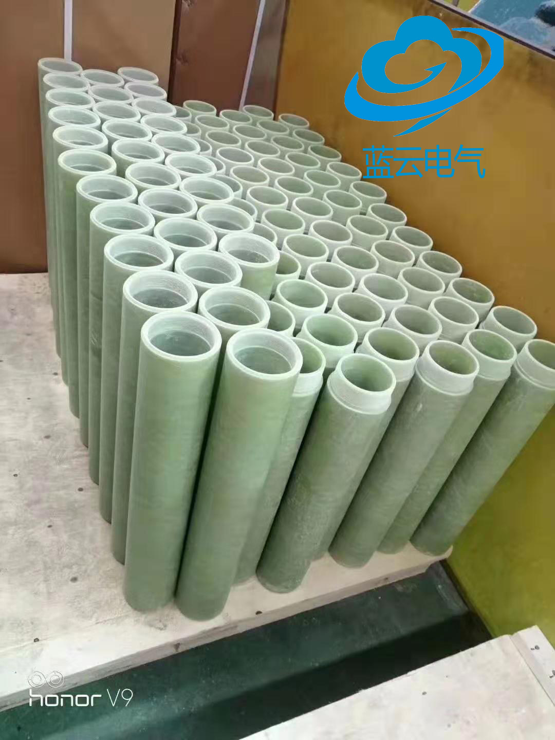 FR4環氧管 水綠色玻纖管 阻燃玻璃纖維管 絕緣管 支持定制環氧樹脂管示例圖4
