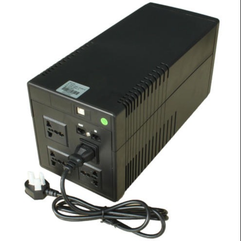 雷迪司UPS电源H1000 1000VA/600W不间断电源 输出220v单单1KVA 办公后备电源标机