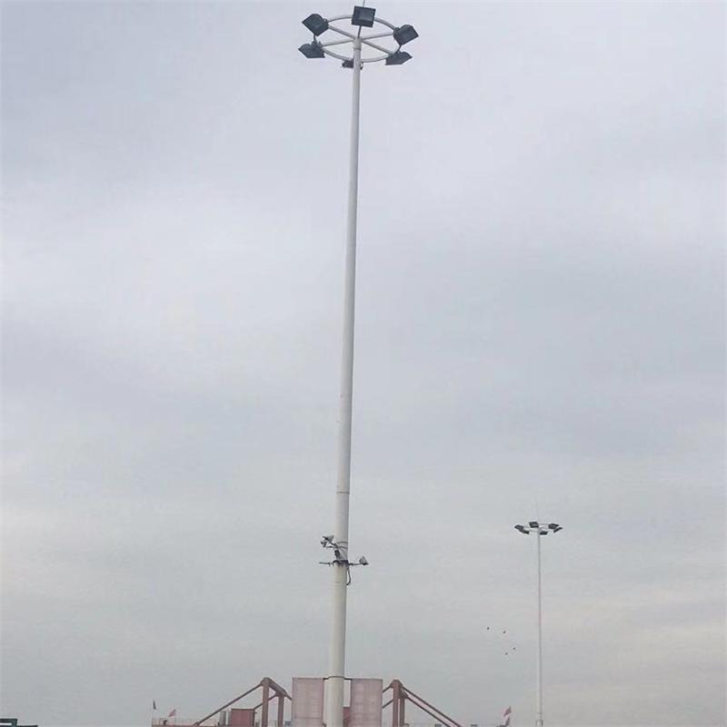 户外机场学校道路照明LED高杆灯 十五米多头球场灯