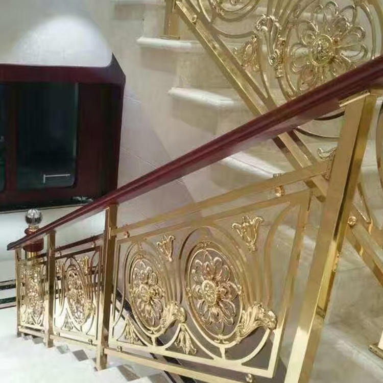 明光新中式镂空别墅楼梯扶手免费上门测量