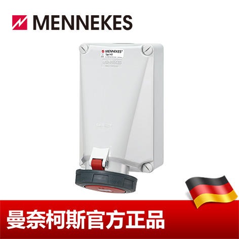 工业插座 MENNEKES/曼奈柯斯  工业插头插座 货号 143 125A 5P 6H 400V IP67 德国进口