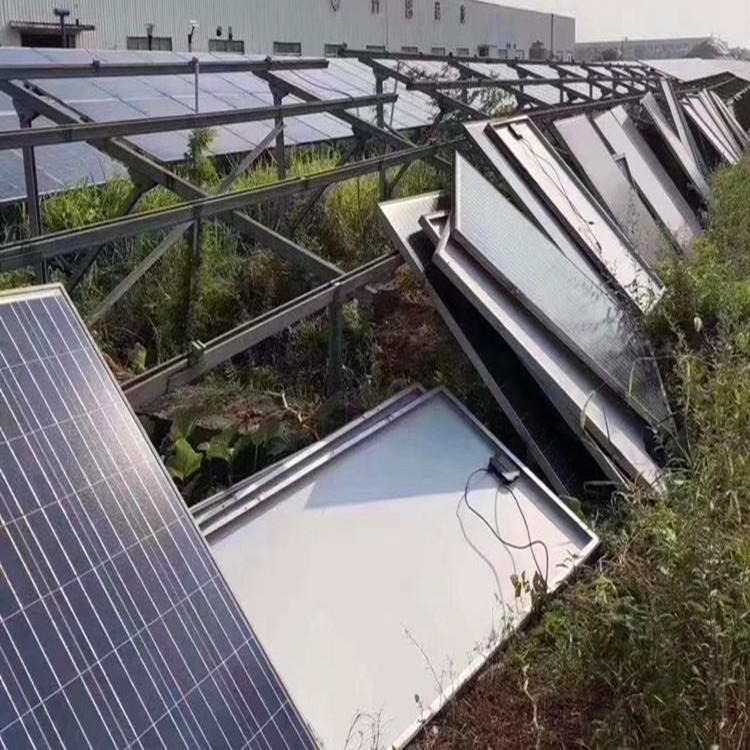 废旧太阳板 鑫晶威 新能源 太阳能板回收厂家  光伏逆变器回收