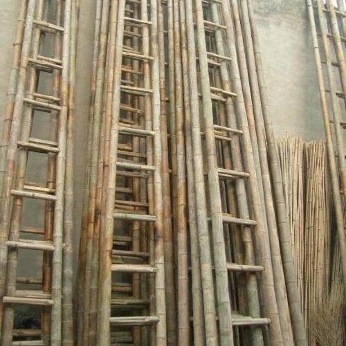 货供应毛竹梯子建筑家用梯单边竹梯2.1 2.7 3.3 4 6 7.5米 8米齐全