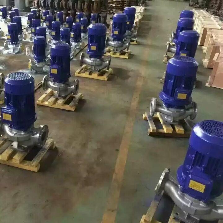 单级单吸管道离心泵,ISG50-125立式离心泵,立式管道离心泵