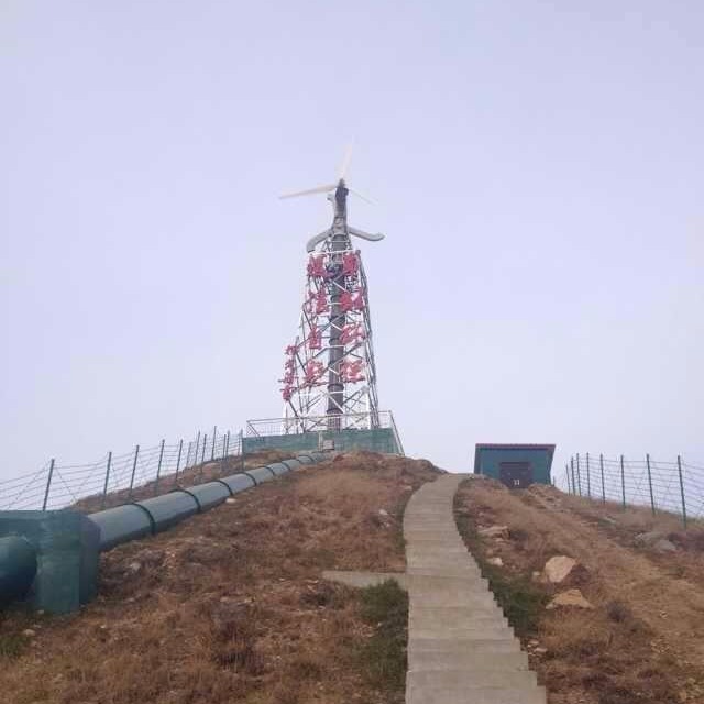 西藏安装3000瓦家用风力发电机离网风力发电系统高海拔安装晟成定做