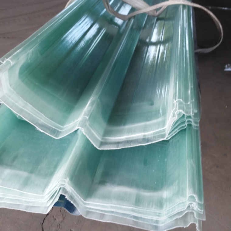 玻璃钢采光板 耐腐性透光耐腐玻璃钢采光板 实心透明瓦