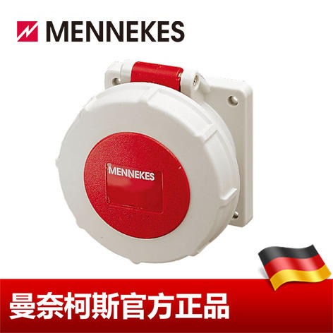工业插座 MENNEKES/曼奈柯斯  货号 234A 32A 4P 6H 400V IP67 德国进口