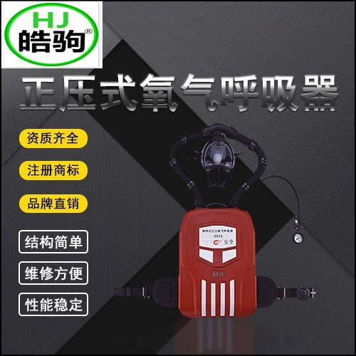 上海皓驹 品牌FSR0108正压式氧气呼吸器 氧气呼吸器 HYZ4氧气呼吸器 呼吸器