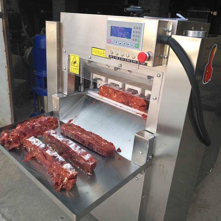 商用全自动冻肉刨片机 数控羊肉切片机 电动肥牛切肉卷机