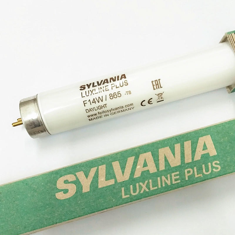 SYLVANIA/西凡尼亚 F14W/840 T8 高端机电设备荧光灯 14W直管荧光灯