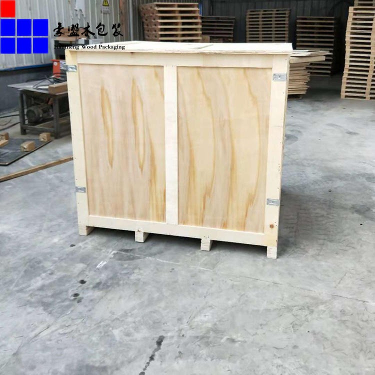 定制包角木箱大号木箱免熏蒸物流包装箱可拆卸木质箱子图片