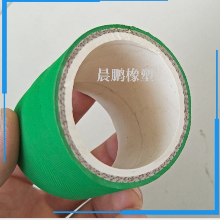 电炉水冷电缆专用51mm盖茨绿色无碳胶管 不导电绿色无碳胶管图片