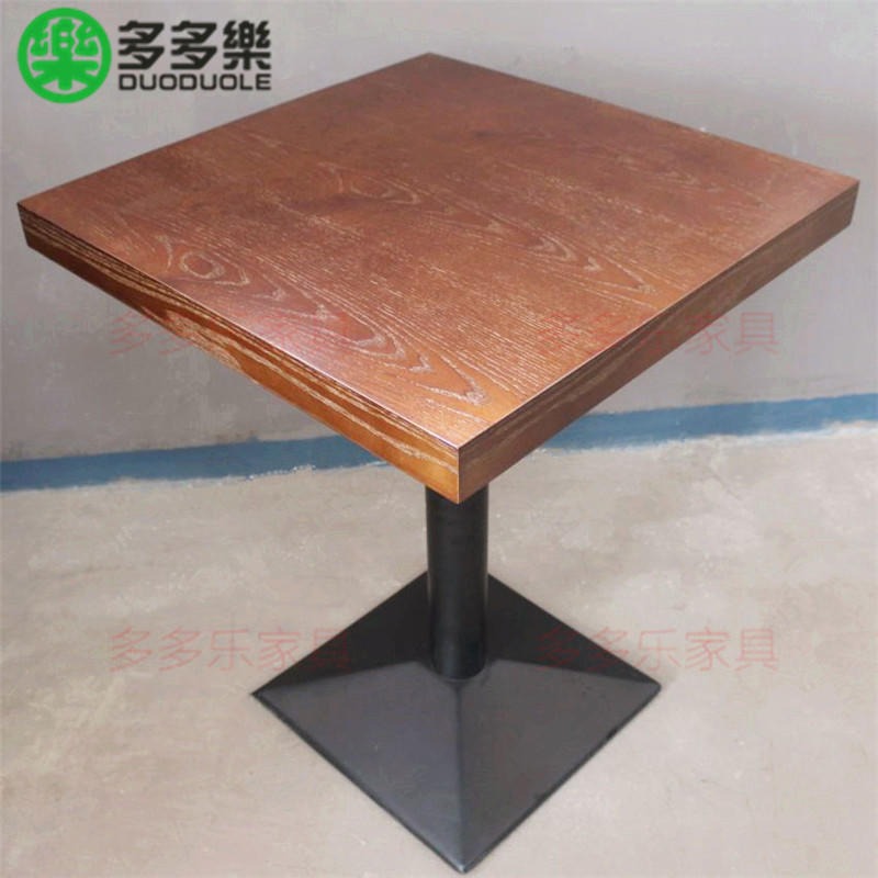 深圳实木餐桌 实木桌 中餐餐桌 西餐厅餐桌椅 木质餐桌 餐厅沙发卡座家具订制