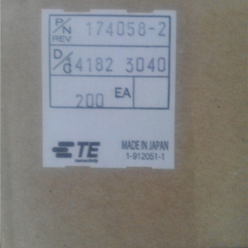 174058-2 泰科TE接插件   汽车连接器 原装现货