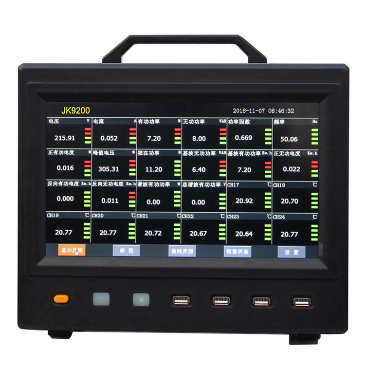 金科电参数测试仪 JK9200电能波形记录仪