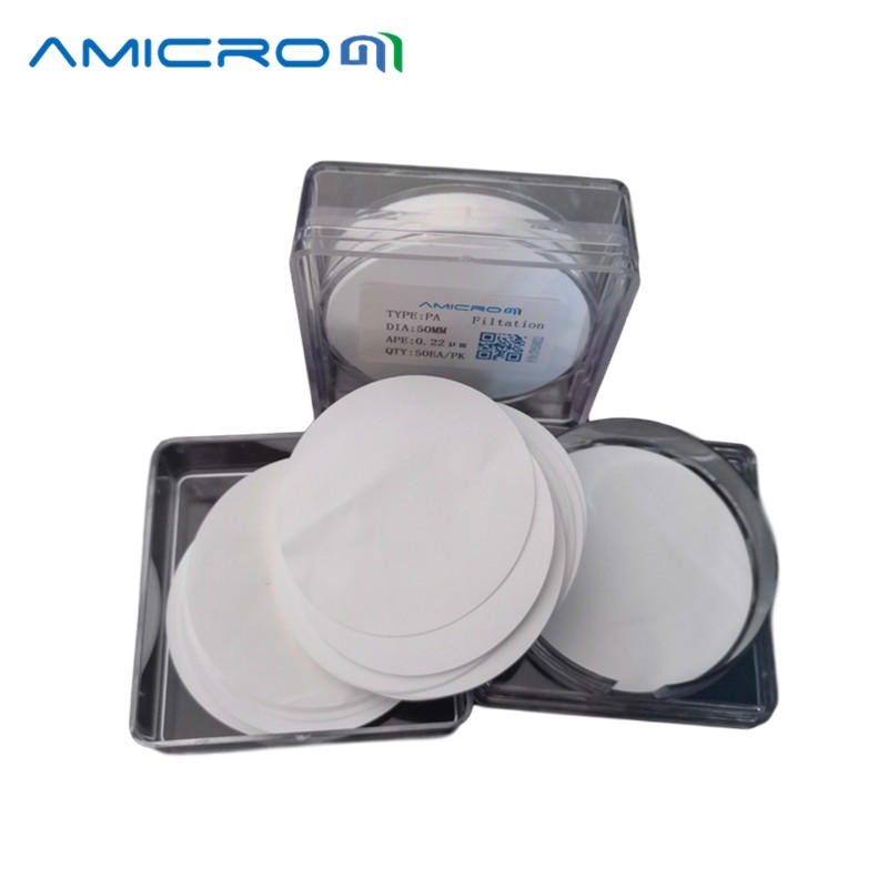 Amicrom实验室抽滤膜混合纤维素酯滤膜100mm 1.00um 50张/盒 CAN100100滤纸过滤膜水系混合膜