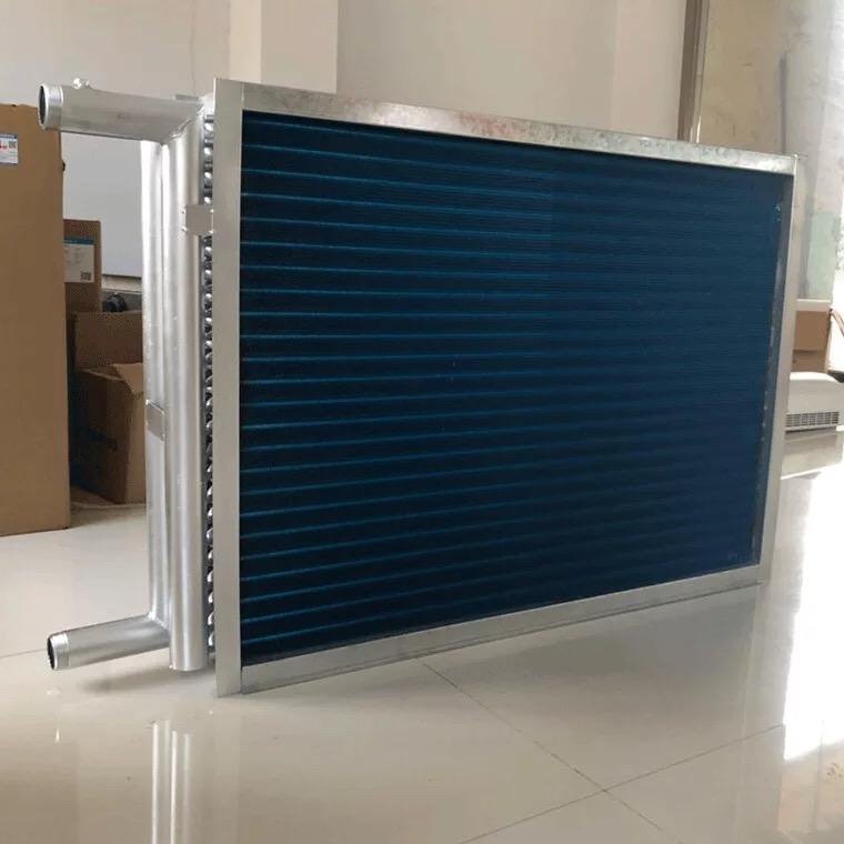 工业制冷表冷器 DHT-10W表冷器 非标定制不锈钢防腐表冷器 空调机组表冷器图片