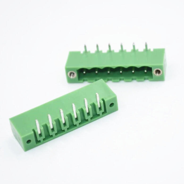 插拔式PCB接线端子排带法兰耳MG2EDGRM-5.08-图片