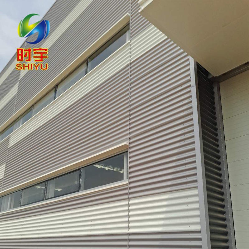 弯弧波纹板 18-76-836铝镁锰墙面板 0.7mm厚铝合金板