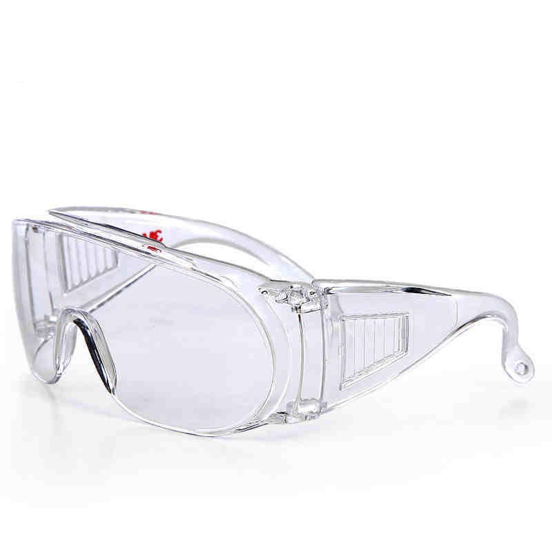3M1611HC访客防护眼镜 可佩戴近视眼镜外使用