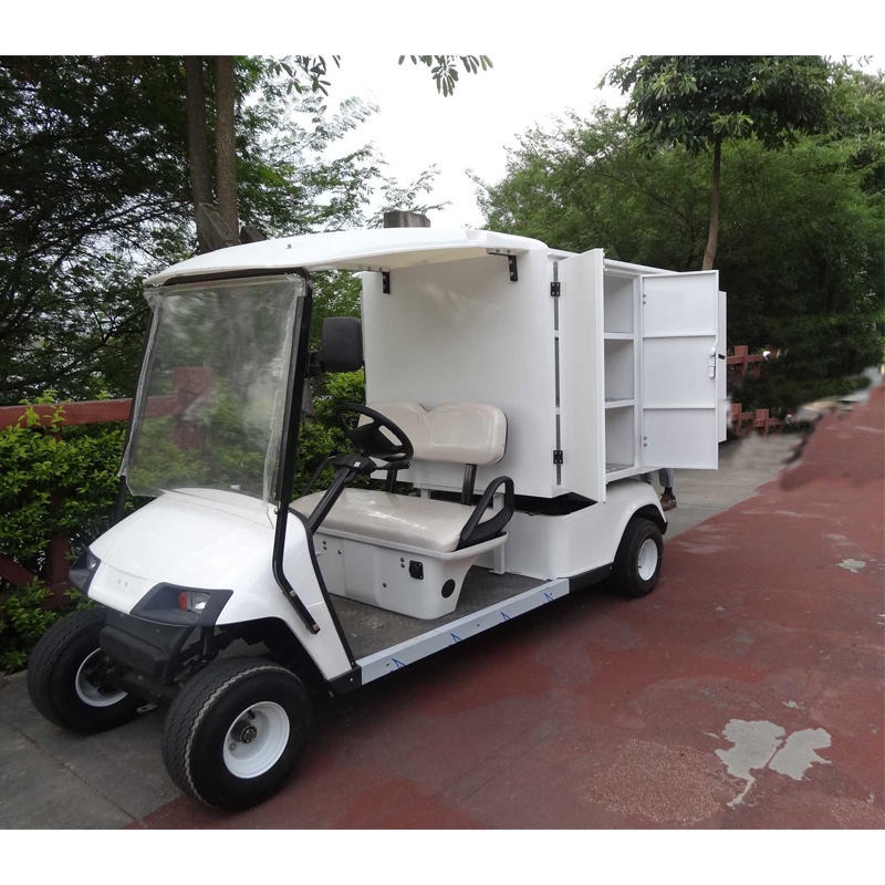 凯驰威厂家直销电动送餐车  八座电动高尔夫球车改装电动送餐车