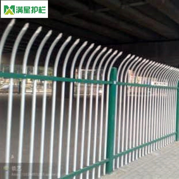 满星实业供应锌钢阳台护栏 学校围墙护栏 铁艺护栏 电力护栏 组装式锌钢护栏