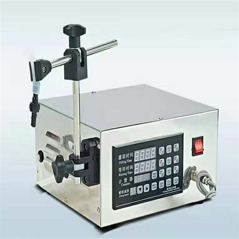 吉林小型液体灌装机  500ml香油电动灌装机图片