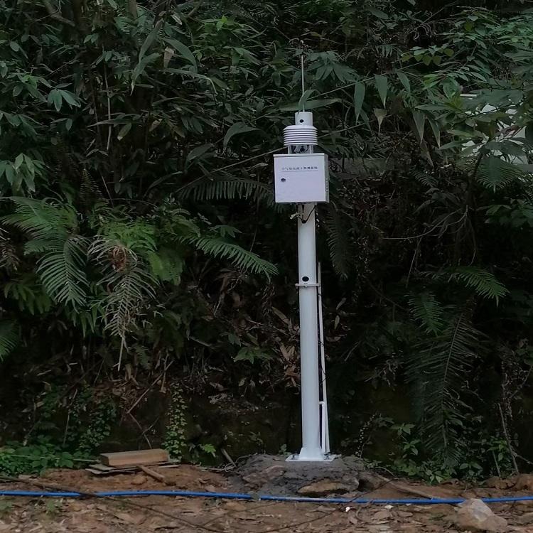 广东景区负氧离子浓度在线监测系统 公园环境质量监测站 pm2.5温湿度