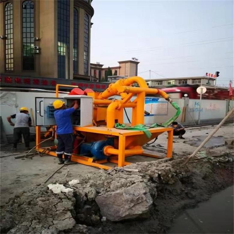 沧州洞渣碎石厂泥水压榨机固液分离设备分离粒度山西万泽锦达机械制造WFL-250
