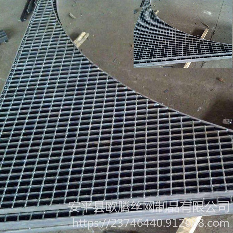 欧腾铝合金格栅板 汽车制造厂用5052铝合金网格板 异形齿形插接踏步板 新疆电厂热镀锌钢格板