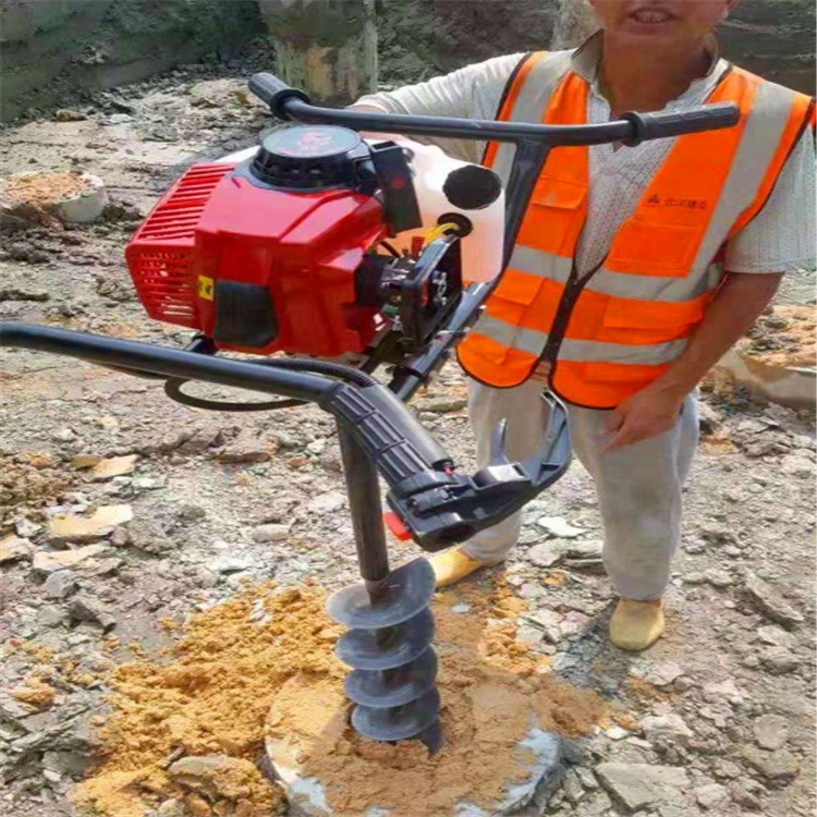 捷亚管桩挖土机新器具    管桩芯掏孔机螺旋式    手摇式管桩壁搅泥机高深度图片