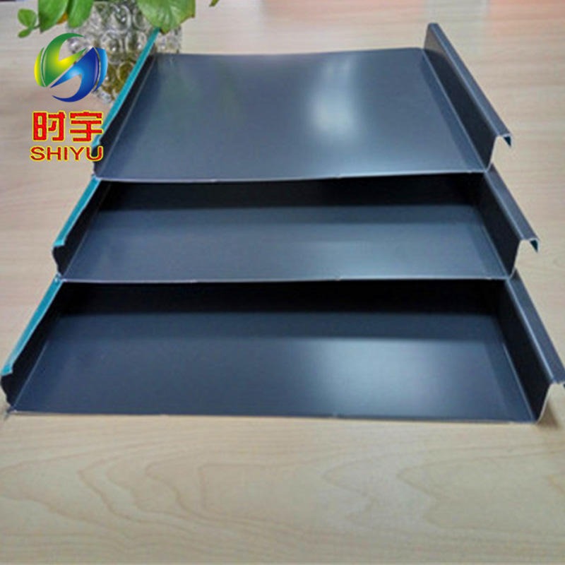 时宇 金属屋面板 32-310矮立边咬合系统 0.7mm氟碳漆铝镁锰板