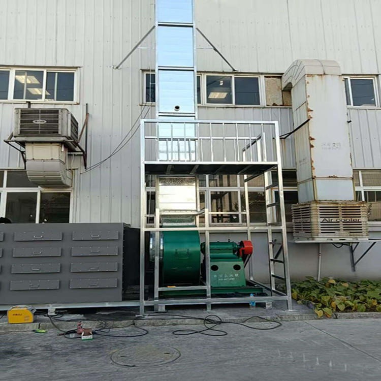 实验室工厂印刷废气治理方法北京工业废气吸附装置设备活性炭吸附箱过滤器