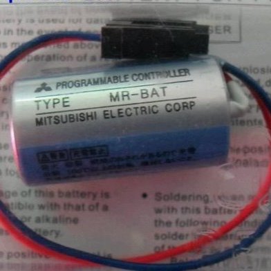 天津三菱PLC锂电池伺服锂电池MR-BAT