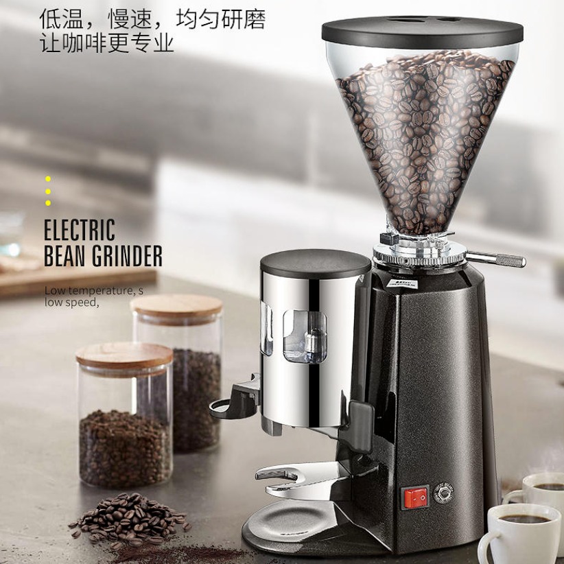 格米莱磨豆机电动咖啡磨豆机家用商用咖啡五谷杂粮磨豆机粉碎机CRM9083图片