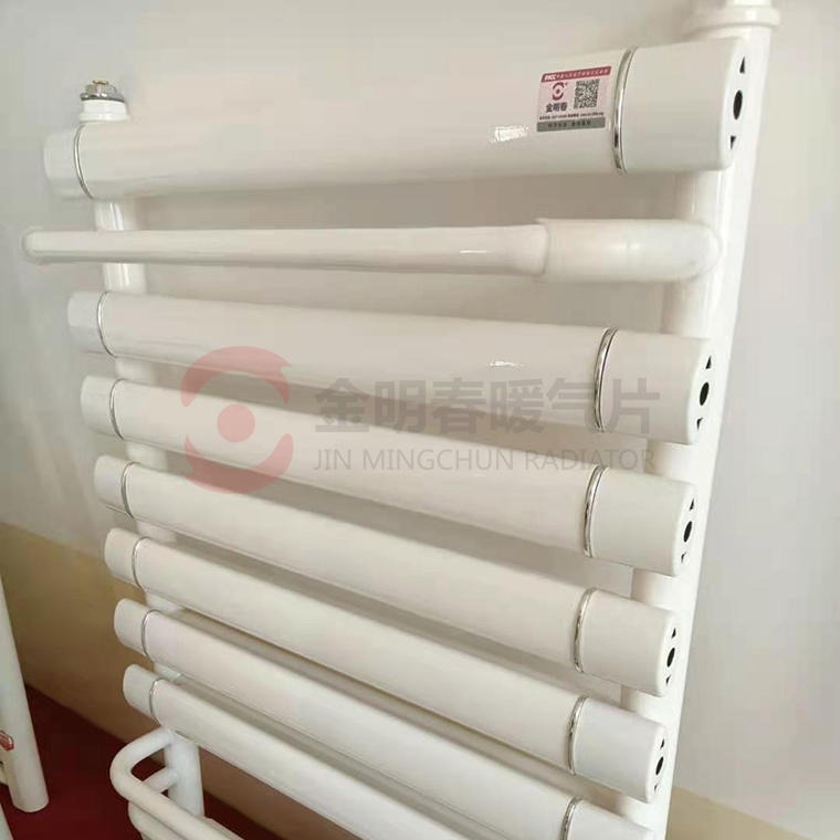 金明春 GWY-B暖气片型号 低碳管卫浴暖气片 钢制卫浴散热器图片