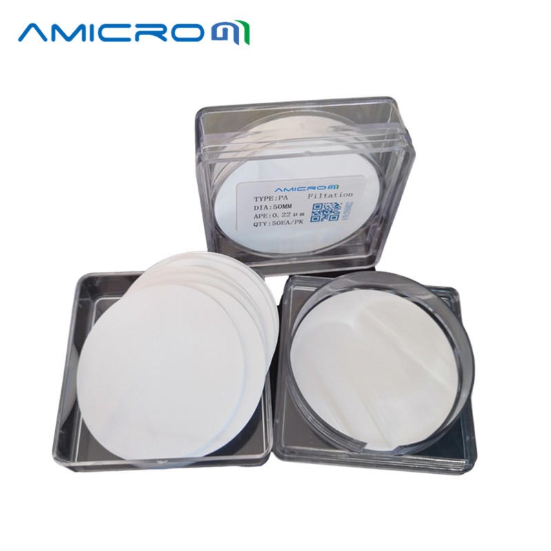 Amicrom滤纸水系膜混合纤维素酯滤膜25mm 1.20um 50张/盒 CAN25120微孔滤膜混合膜水系孔径滤纸