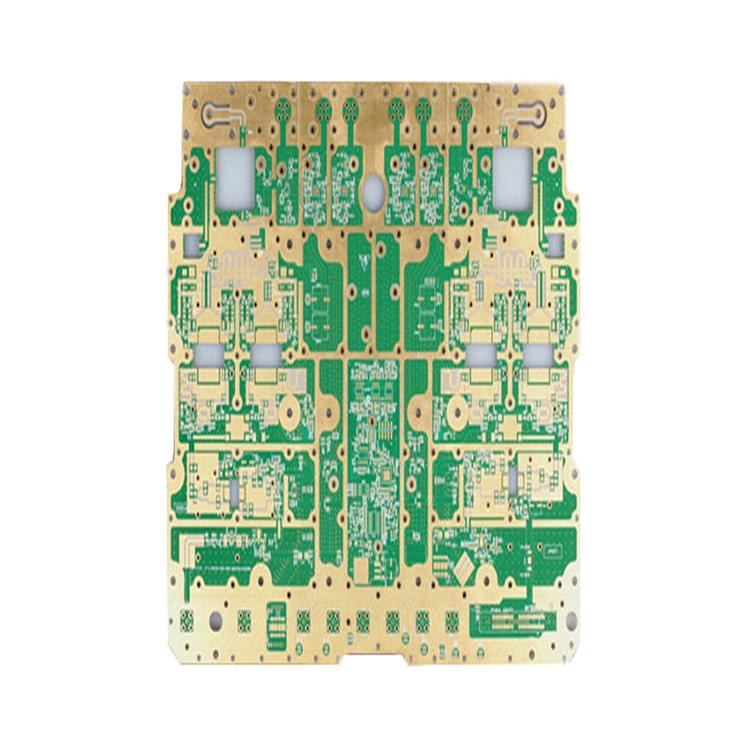 led FR4玻纤双面板曝光工艺感光白油PCB0.8/1.0/1.2/1.6厚半孔沉孔电路板