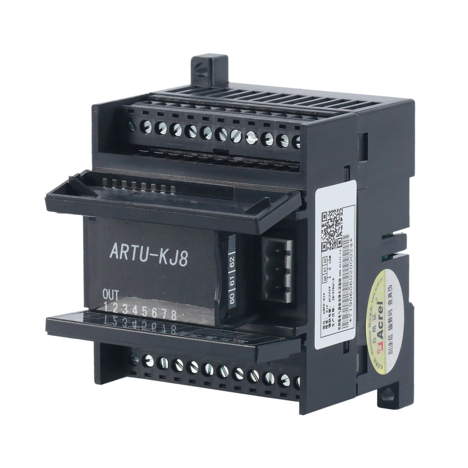 安科瑞 工业设备监测 现场信号控制 ARTU-KJ8 远端测控遥信单元组合