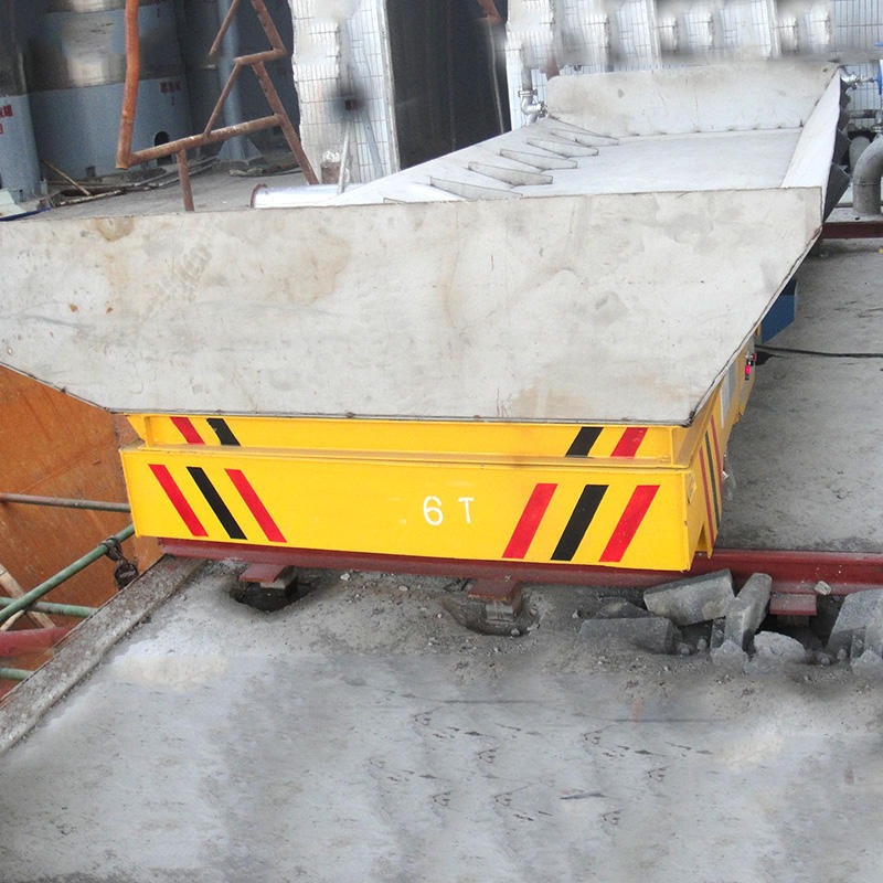 车间水泥搬运蓄电池平板运输车 BXC30吨轨道电动平板车 轨道平车