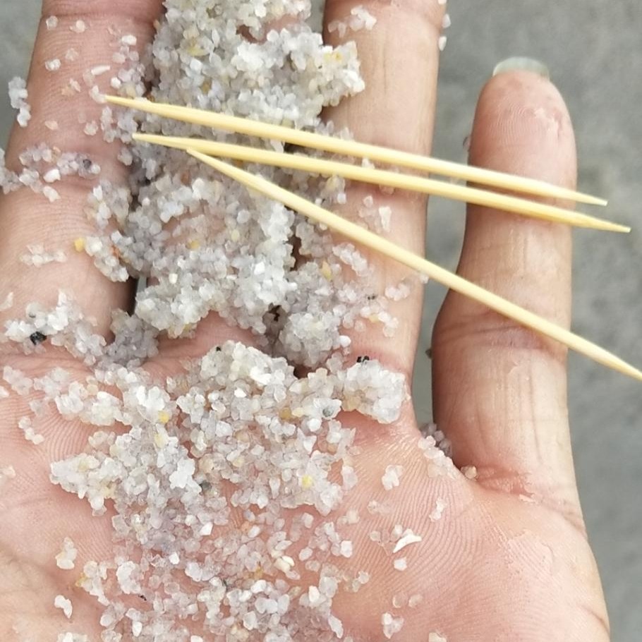 广西北海通盛沙厂现货供应石英砂 颗粒饱满 品质优良 质量可靠
