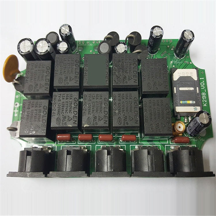 线路板厂捷科供应电位器电路板 旋扭调光电路板　电位器调光台灯PCBA板加工定制图片